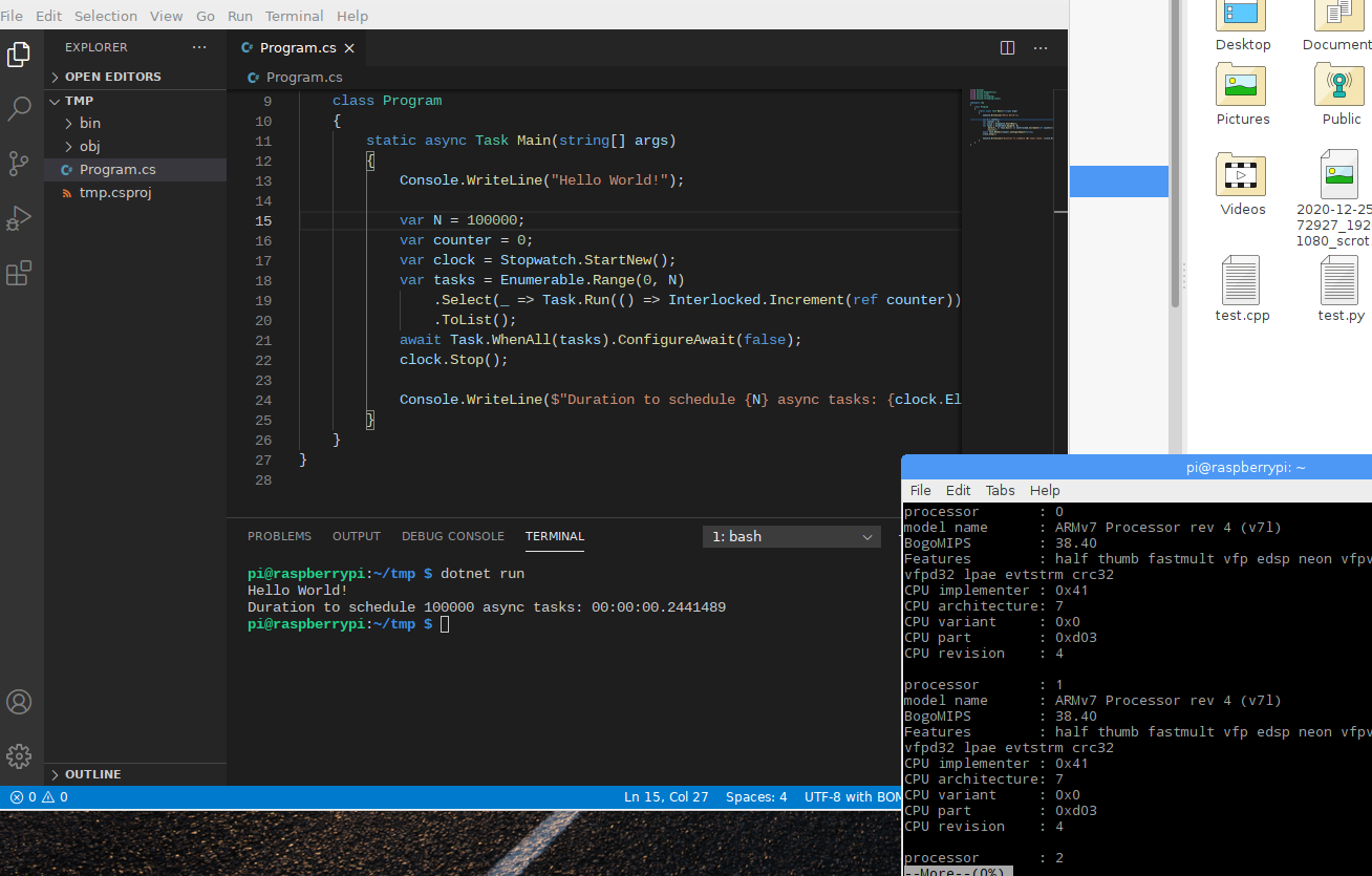 VS Code Screenshot
